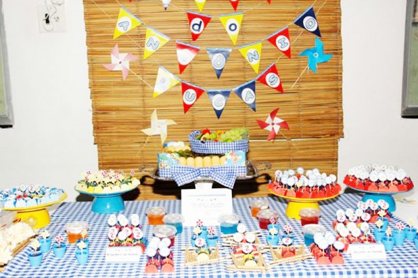 Decoração Festa Catavento: